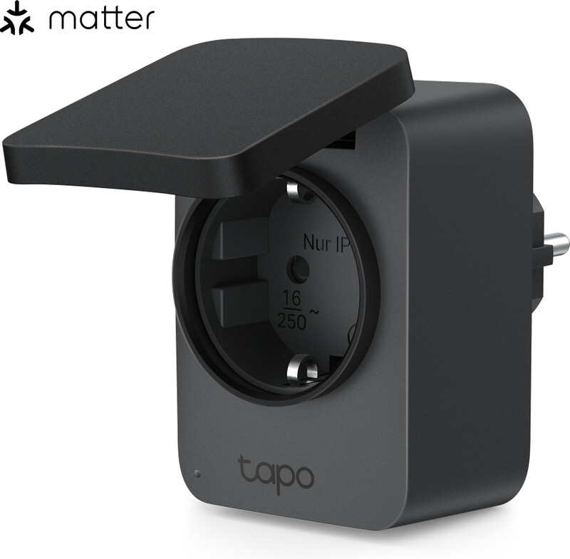 TP-Link Tapo P410M slimme stekker 3680 W zwart