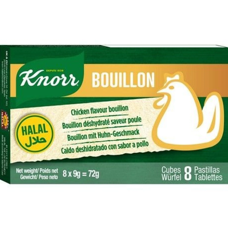 Knorr Hühnerbrühwürfel (Halal-zertifiziert) 72g