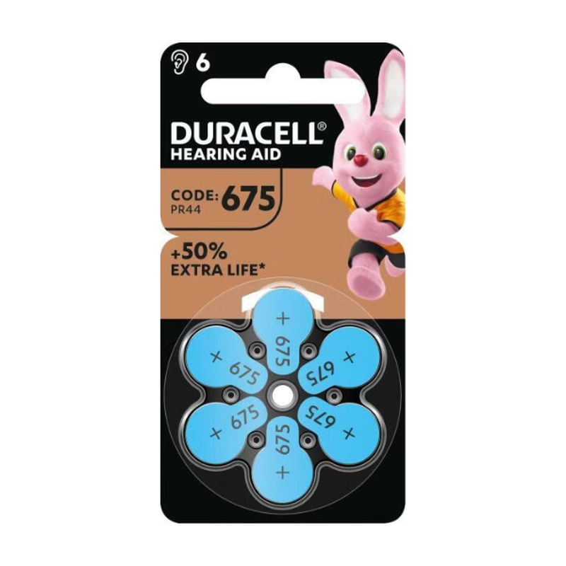 DURACELL Easytab DA 675 BL6
