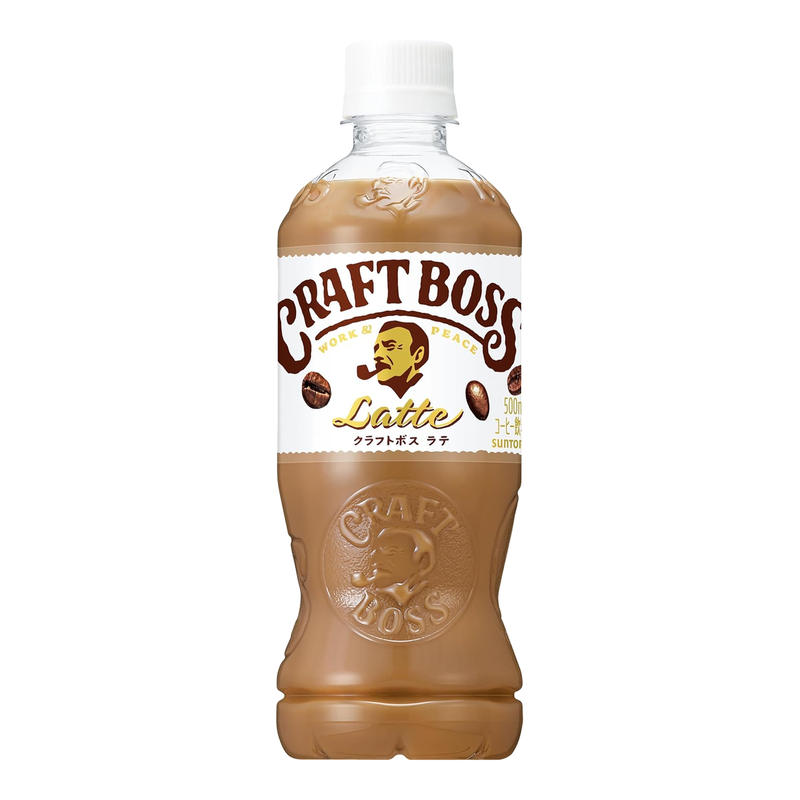 Suntory Craft Boss Latte Bottles 500ml