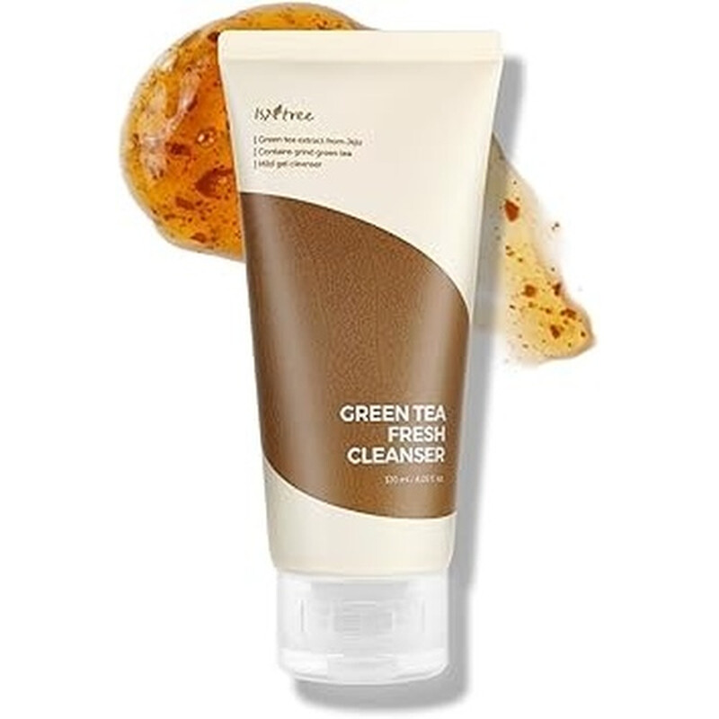 ISNTREE frisse gezichtsreiniger met groene thee 120 ml