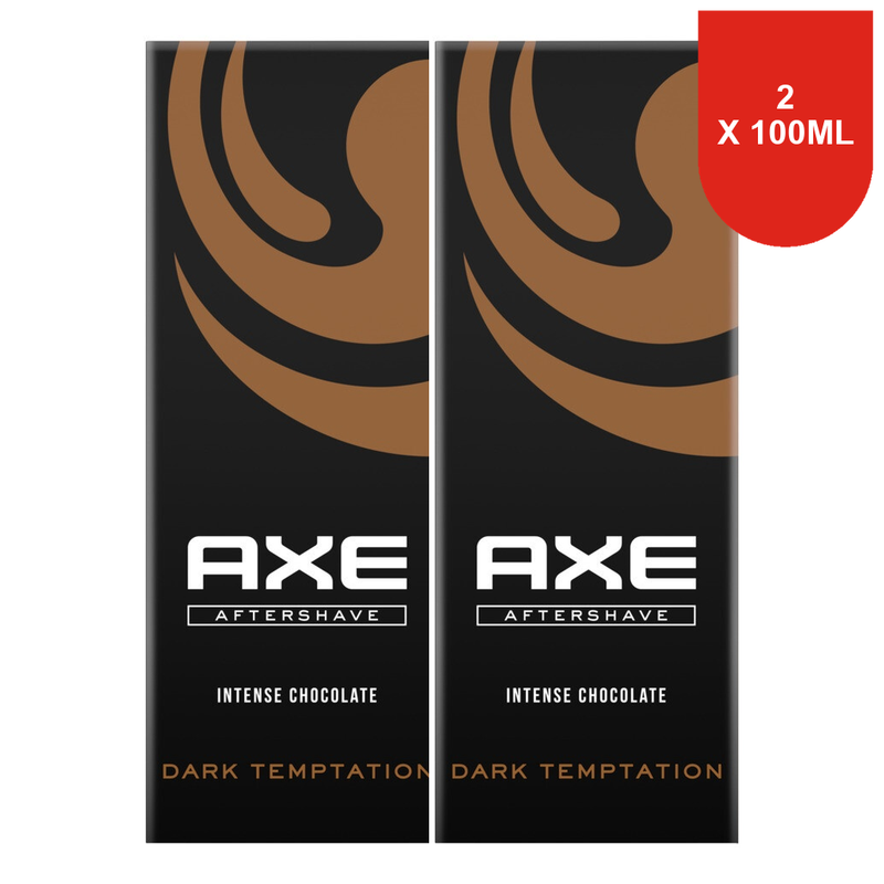 AXE Après-rasage Dark Temptation 100 ml (Lot de 2)