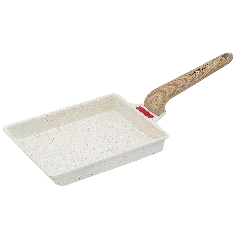 Maxcook Nonstick Frying Pan, Japanese Square Omelette Pan, Tamagoyaki Egg Pan, X 19*14Cm Mcj9607
