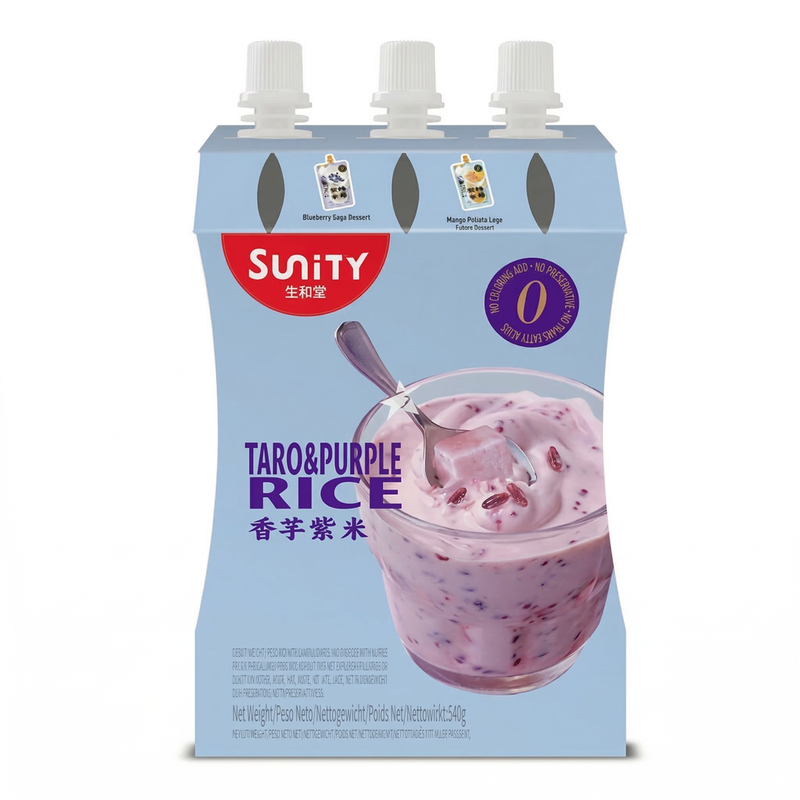 Sunity Dessert Drink - Taro & Purple Rice 3pcs 540g