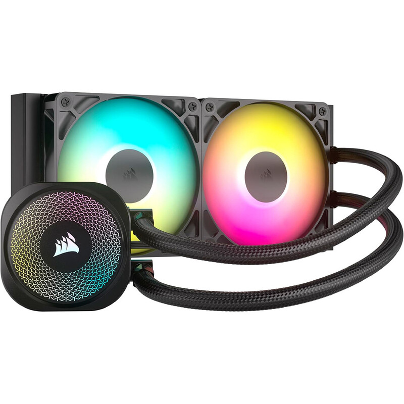 CORSAIR NAUTILUS 240 RS ARGB, 240 mm Radiator, Flüssigkeits-CPU-Kühler