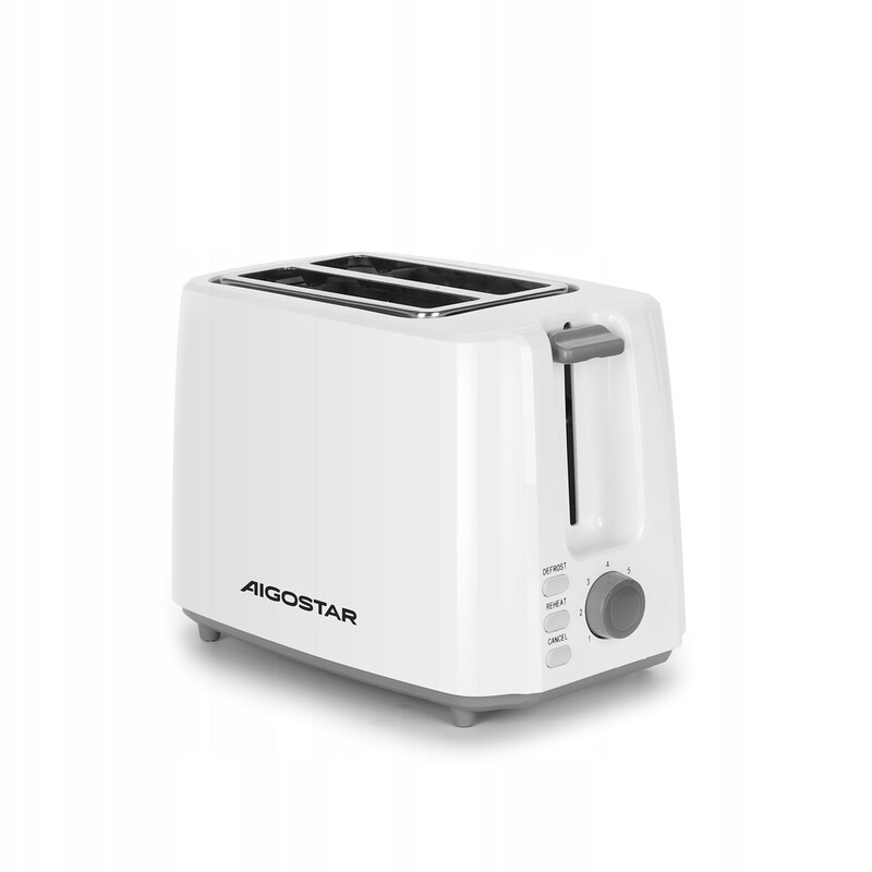 Aigostar Toaster 750 W Weiß VDE