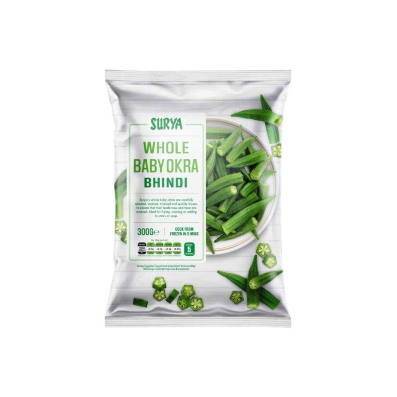 Whole Baby Okra (Bhindi) 300g