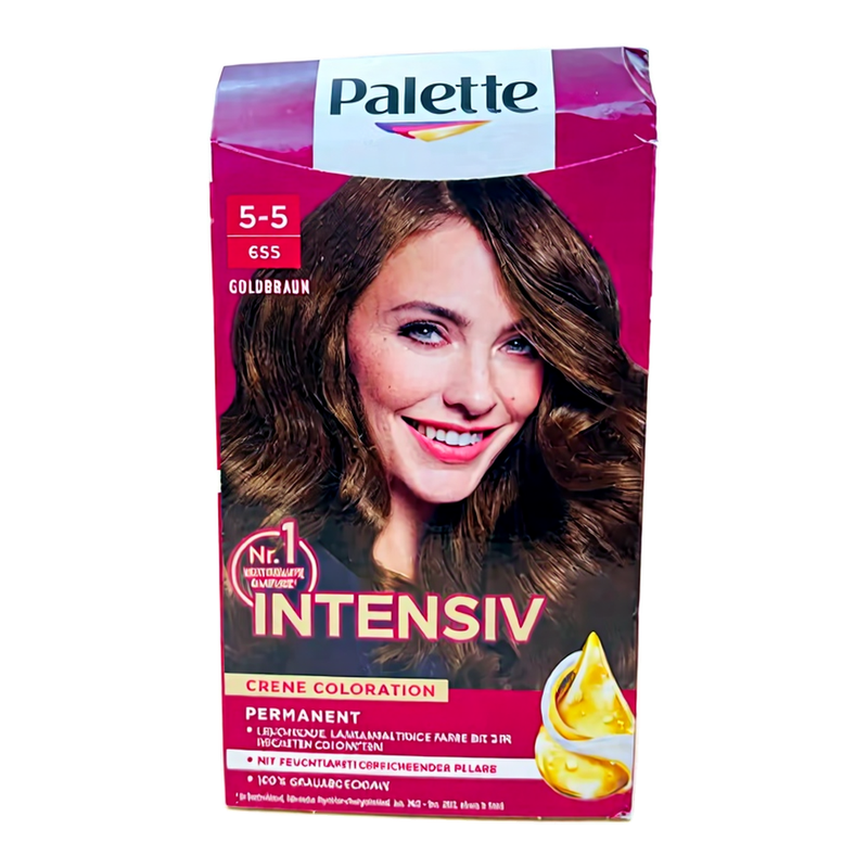 Poly Palette Intensiv-Creme-Coloration 5-5/655 Goldbraun