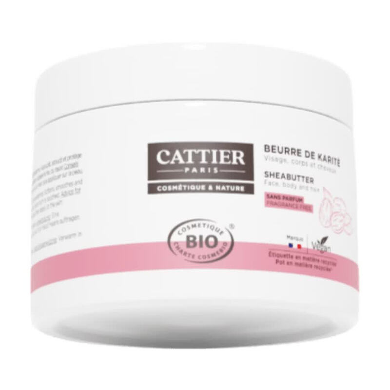 Cattier Paris Beurre De Karité Bio Sans Parfum 100G - Image 4