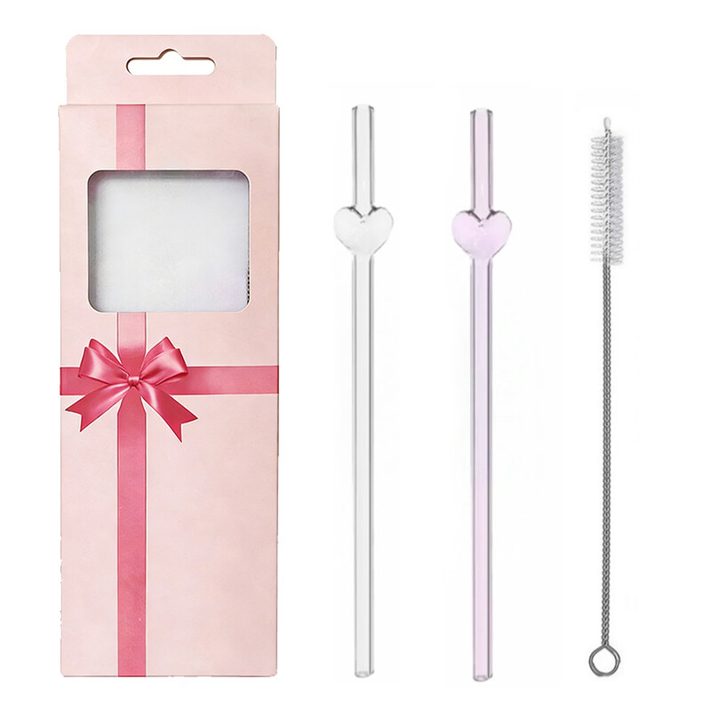 high borosilicate high-temperature resistant and environmentally friendly straw, crea