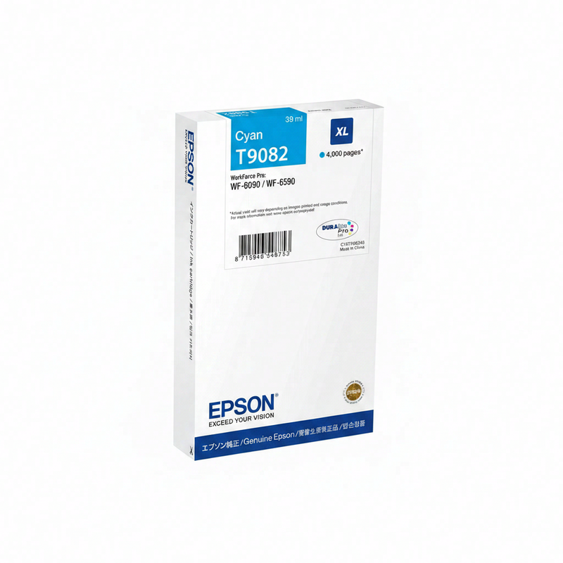 Epson C13T90824N inktcartridge, origineel, cyaan, 1 stuk