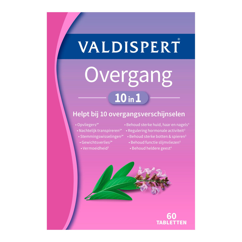 Valdispert Menopauze Compleet 10-in-1, 60 Tabletten
