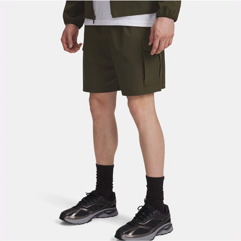 Vibe Woven Men's 8" Cargo Shorts Expedition Green XL