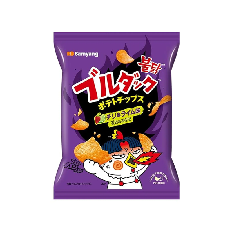Samyang Buldak Limette & Chili Kartoffelchips 55 g
