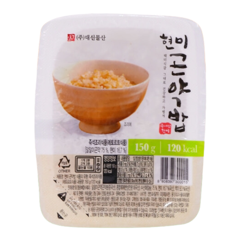 DSKONYAKU Konjac-rijst van bruine rijst 150 g
