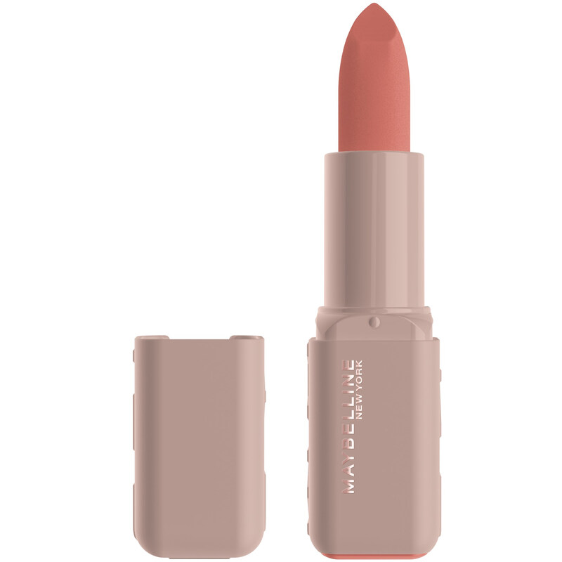 Maybelline New York Lipstick: Serum Bullet Lipstick in Matte Finish, Shade 001 Crop Top for Hydrated Color