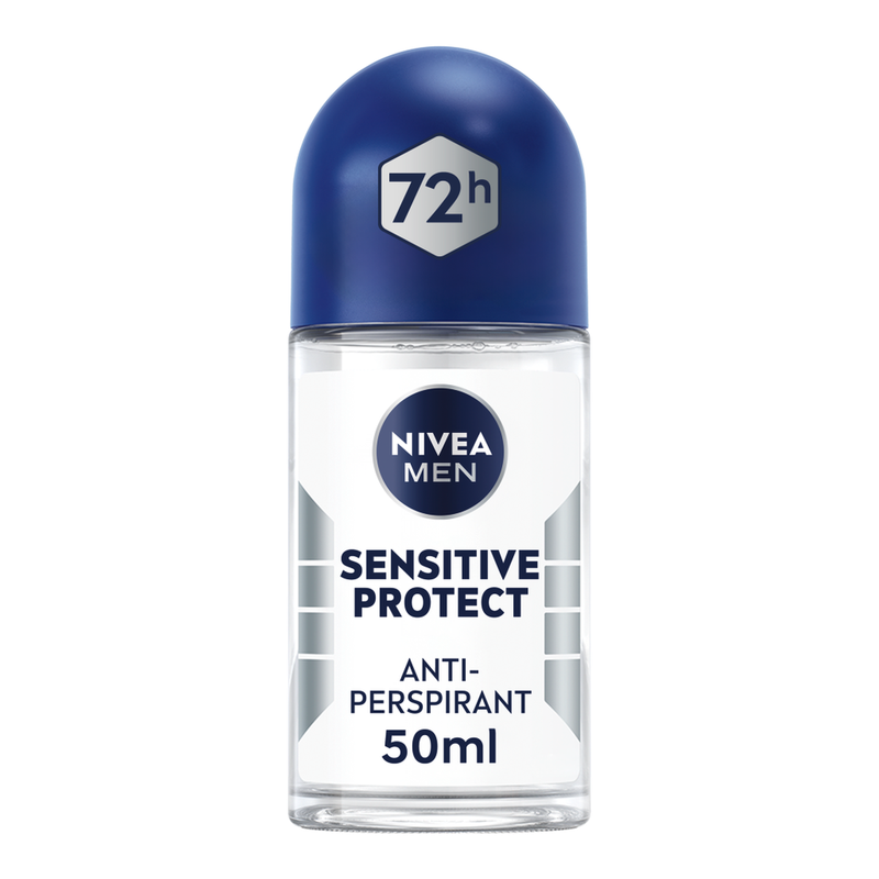 Nivea Men's 72H Sensitive Protect Anti-Perspirant Roll-On 50Ml
