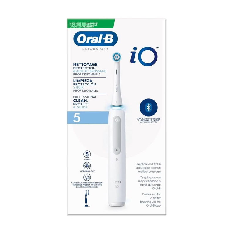 Oral-B iO 5 serie elektrische tandenborstel Wit