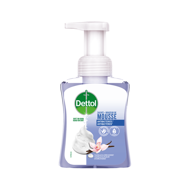 Dettol Zachte Mousse Orchidee & Vanille 250ml