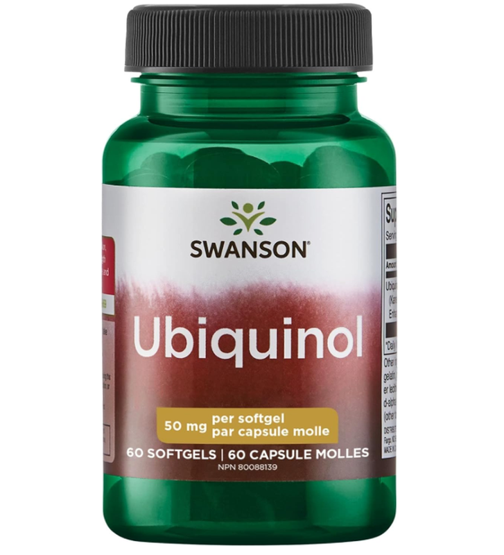 Swanson Ubiquinol Coq10 Heart Support 50Mg Softgels - 60 Softgels