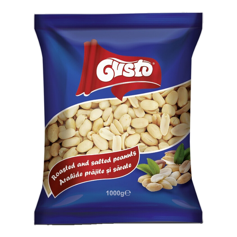 Gusto geroosterde en gezouten pinda’s 1000 g