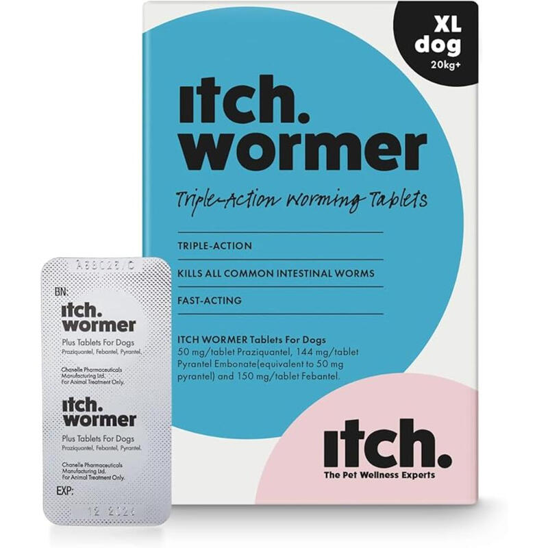 Wormer for Extra Large Dogs 2 Tablets