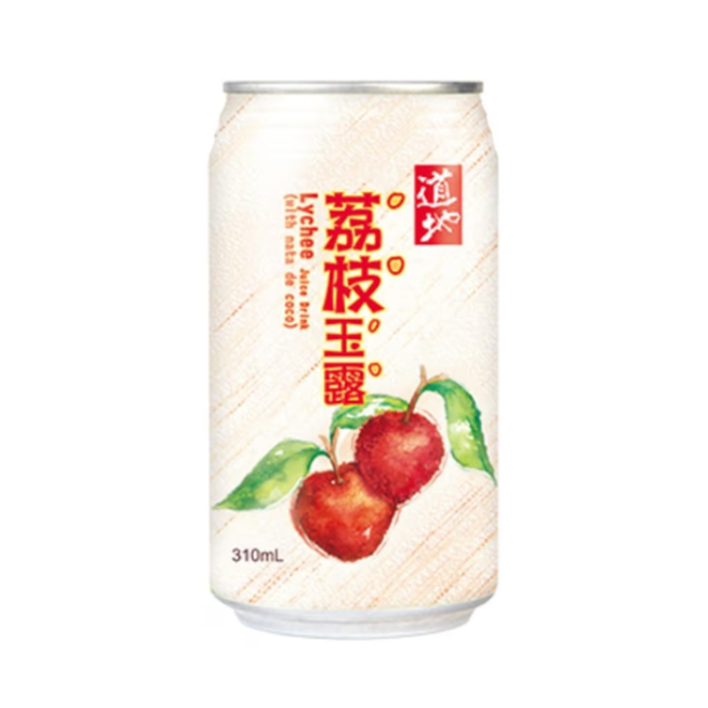 Tao Ti 【Cooling】【Hydration】Taoti Nata De Coco Kyoho Lychee Juice Drink 310Ml