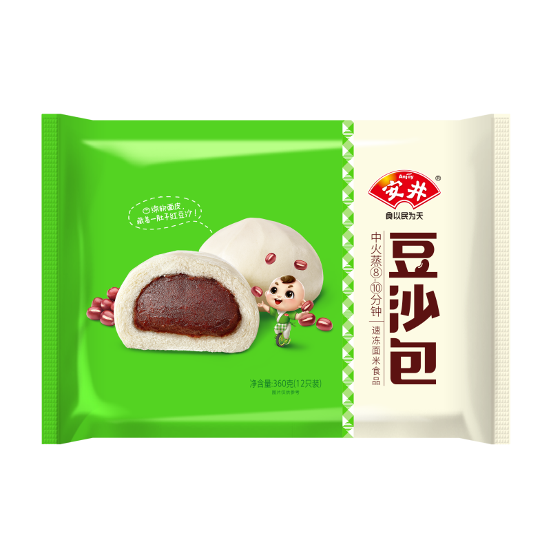 Red Bean Buns 360g