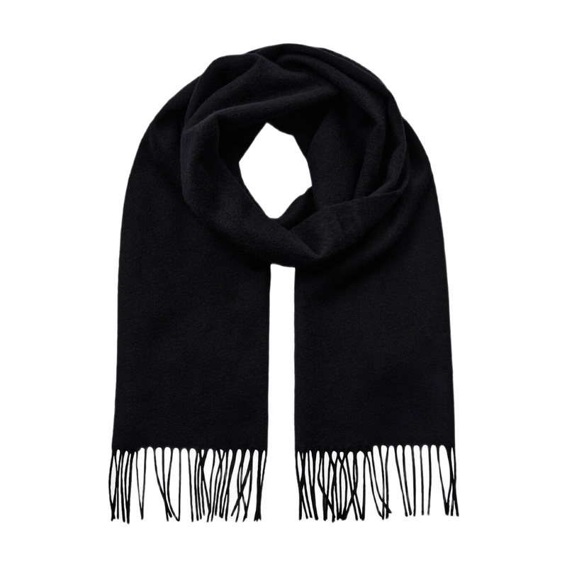 Resteröds Wollschal Schwarz 1SIZE