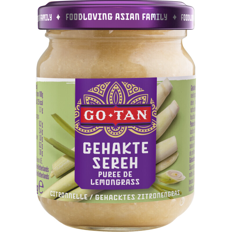 Go-Tan Citroengras Pasta - 100 g