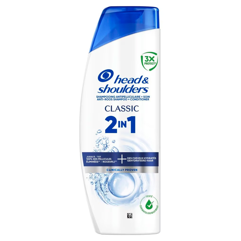 Head & Shoulders Classic 2-in-1 Anti-roos Shampoo En Conditioner 250ml