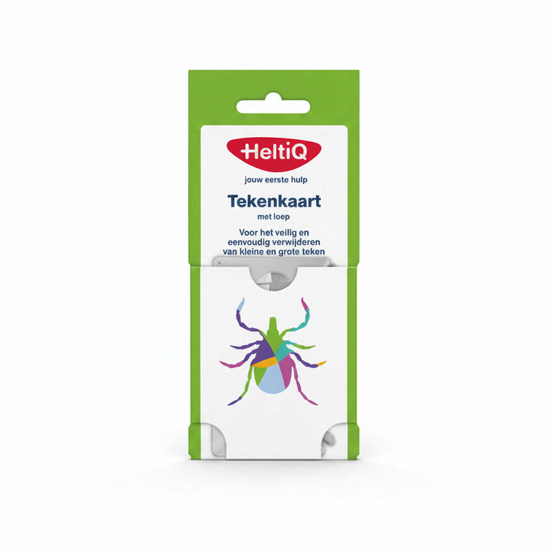 HeltiQ Tekenkaart met loep 1 kaart 1 st.