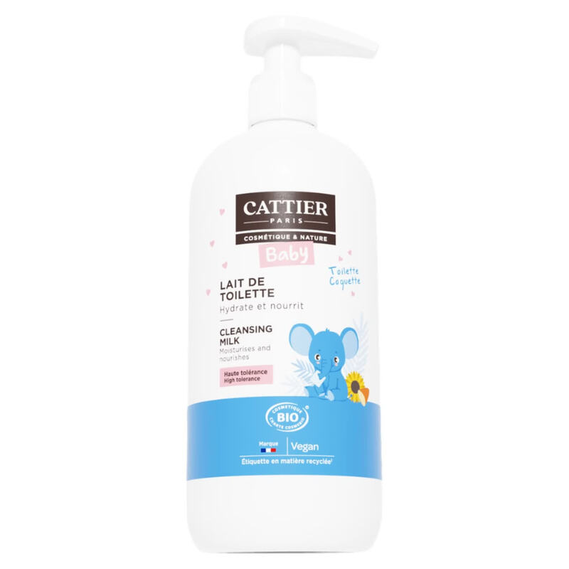 Cattier Lait De Toilette Bébé - 500Ml