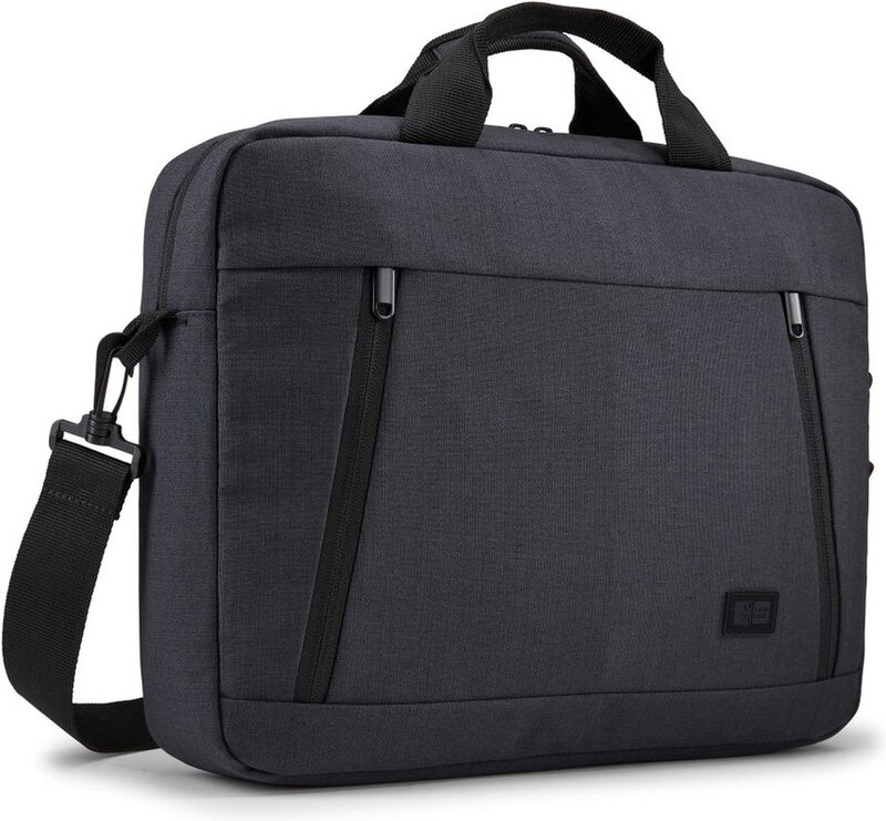 Case Logic Huxton HUXA214 Black 35,6 cm (14") Aktetas Zwart, Grijs