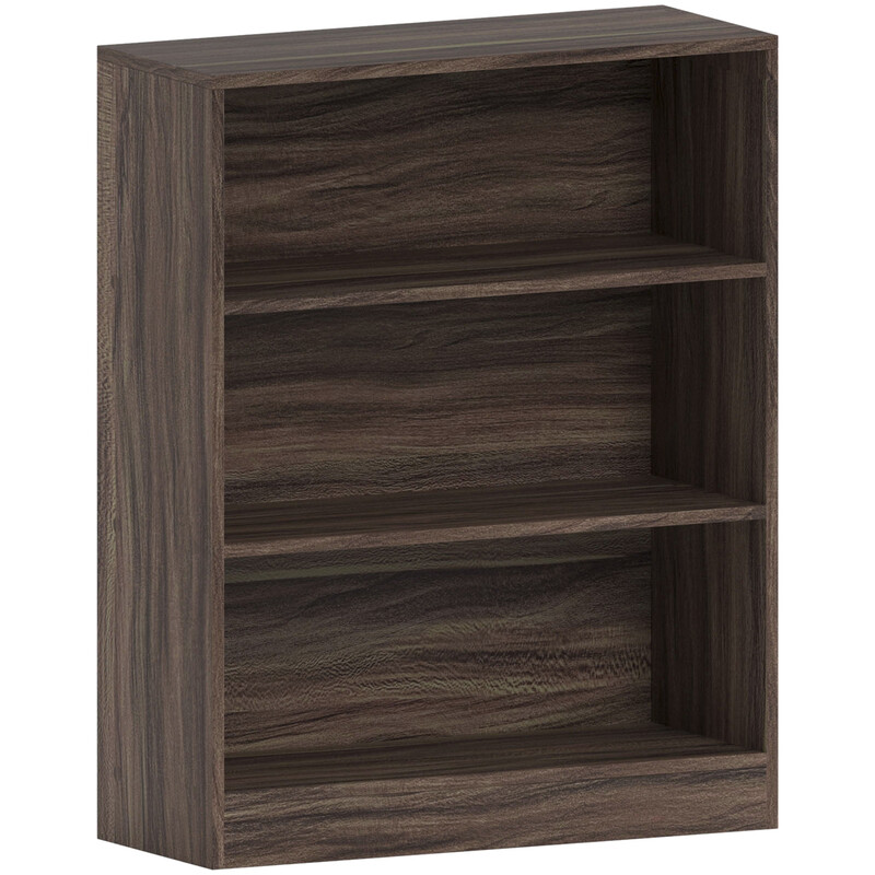 Bookcase Cambridge 3 Shelves Walnut