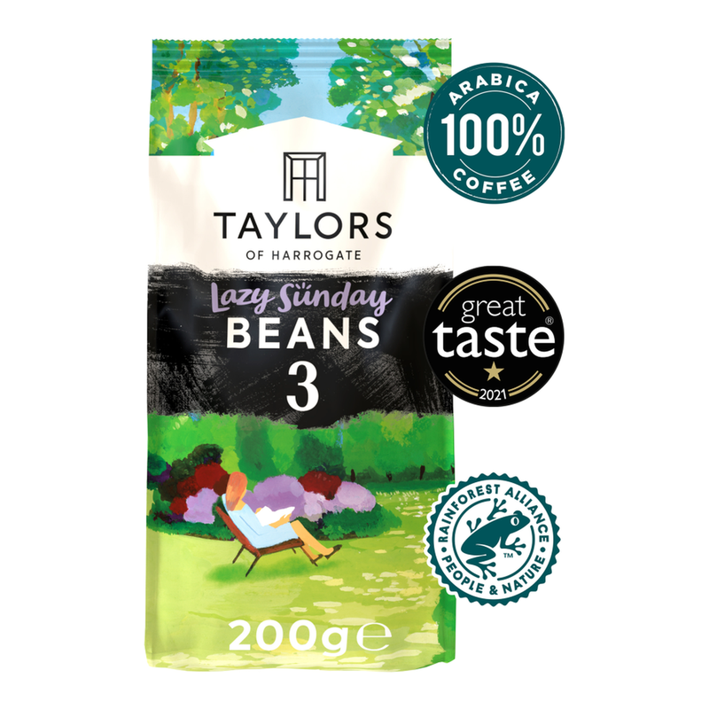 Taylors of Harrogate Lazy Sunday Coffee Beans 200g