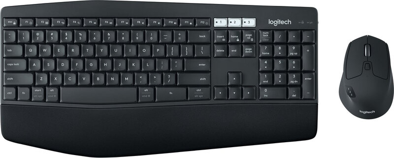 Logitech Performances du MK850 Ensemble clavier et sans fil Bluetooth 2.4 GHz QWERTY International US - vue 3