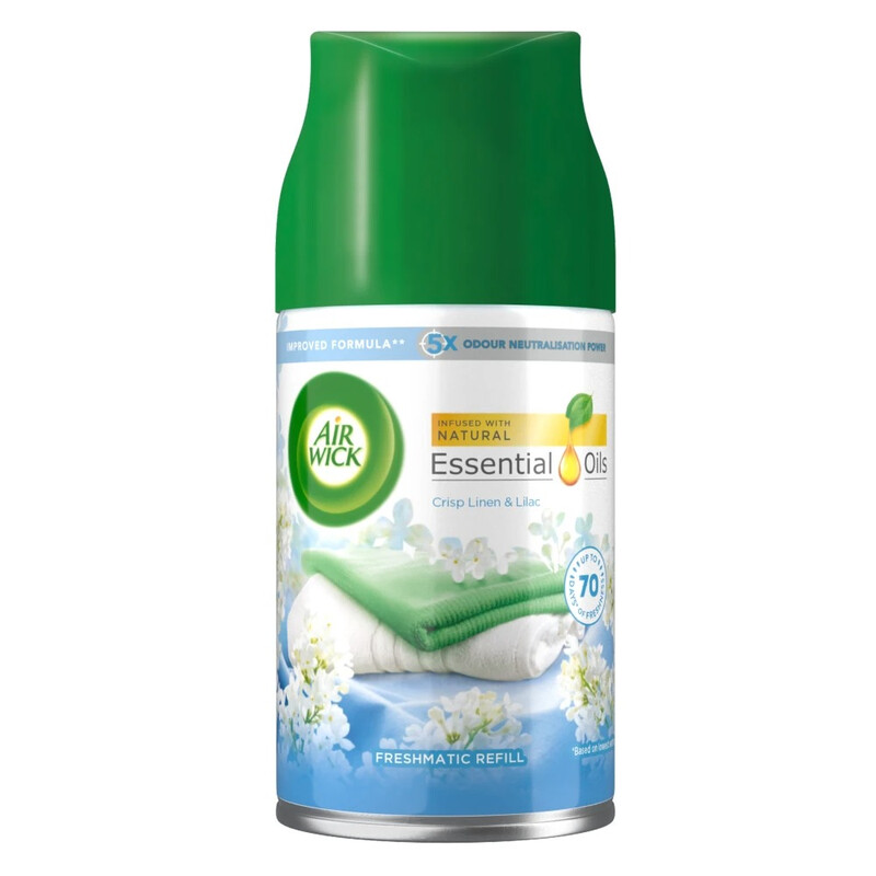 Crisp Linen & Lilac Freshmatic Autospray Refill 250ml