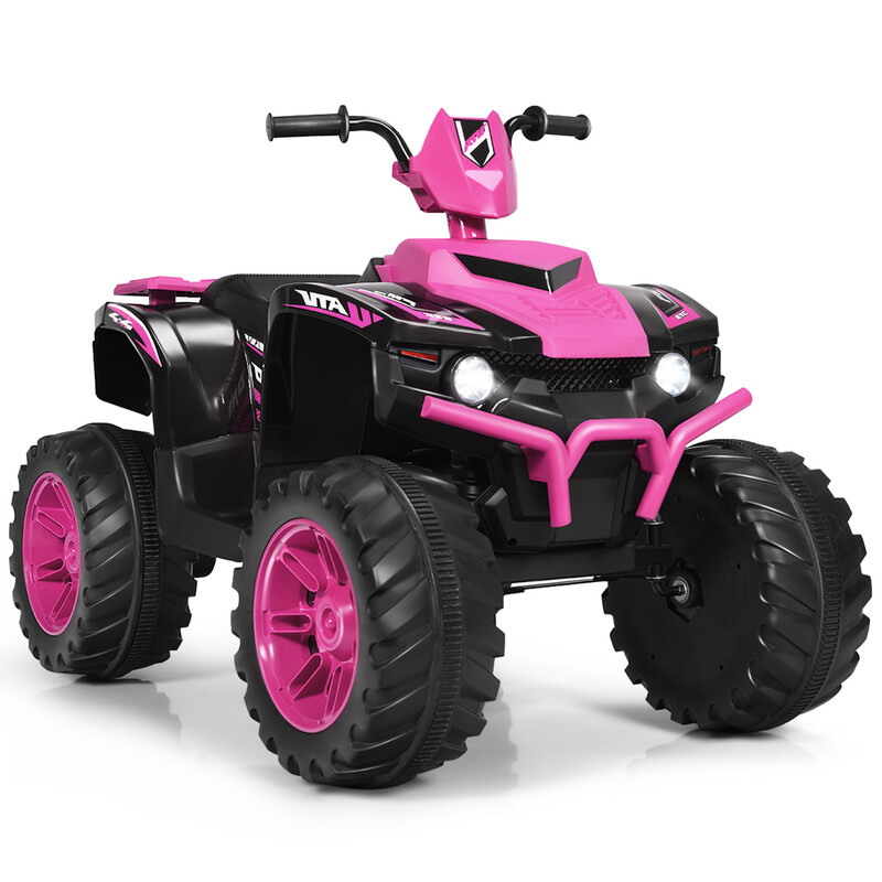 Elektrisches Quad für Kinder, mit Akku und LED-Lichtern