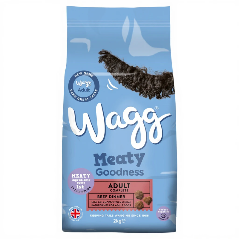 Meaty Goodness Adult Complete Beef Dinner Dry Dog Food 2kg