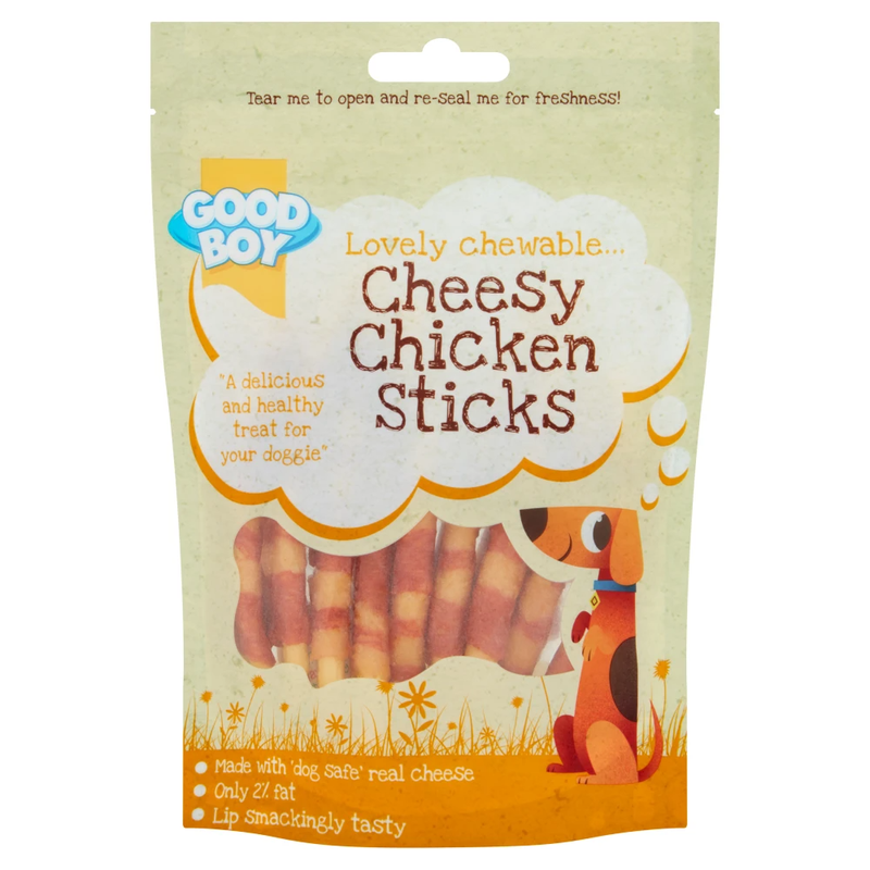 Cheesy Chicken Sticks 60g