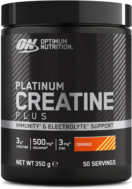 Optimum Nutrition Creatine Plus Strength Orange Strength Support Powder Flavour - 350g