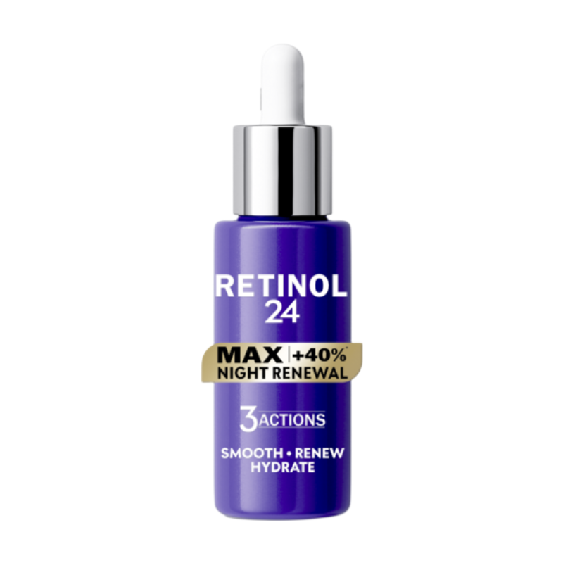 Olay Retinol 24 Max nachtserum, 3 acties (gladmakend, vernieuwend en hydraterend) 40 ml