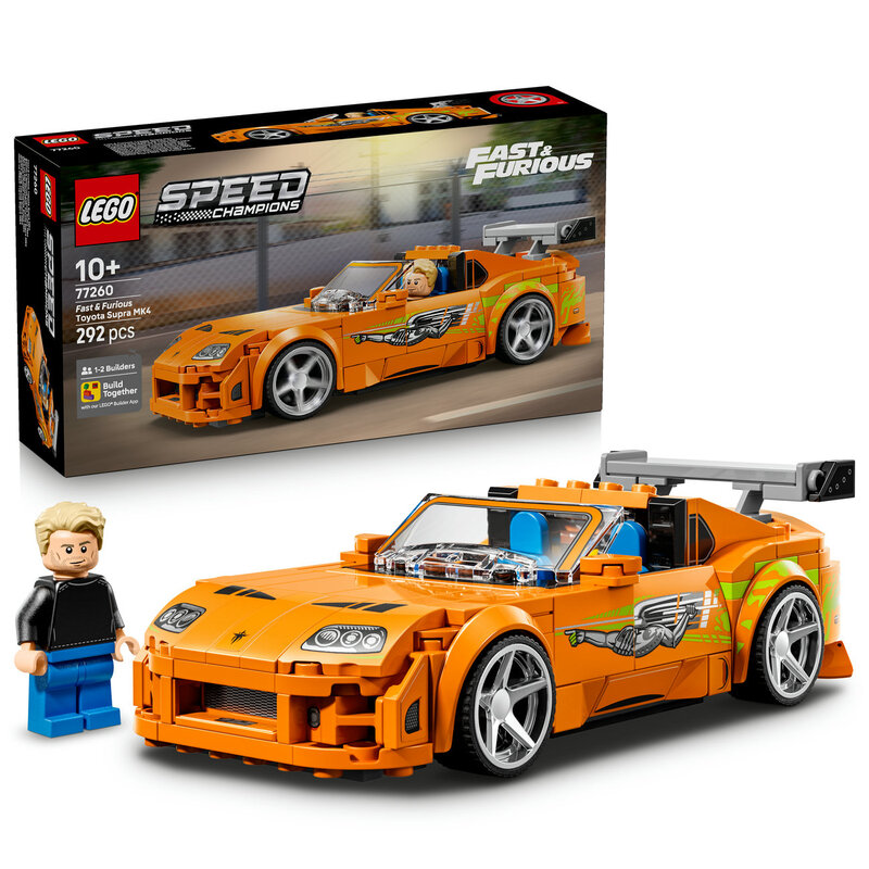 Lego Speed Champions 77260 The Fast And The Furious Toyota Supra Mk4