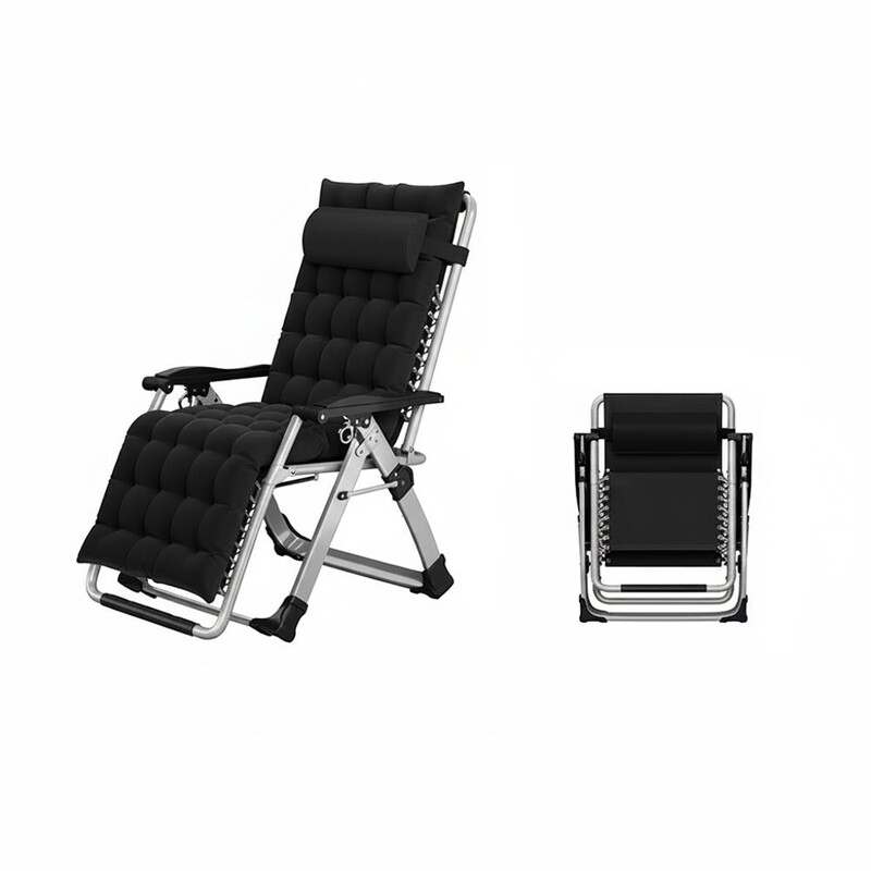 Recliner chair, foldable chair, home beach backrest chair, 1 piece