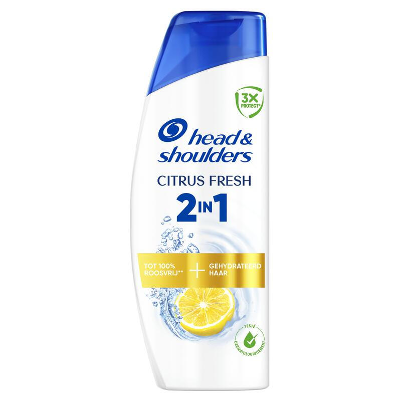 HEAD&SHOULDERS Citrus Fresh 2-in-1 Shampoo Anti-roos Shampoo en Conditioner 250 ml