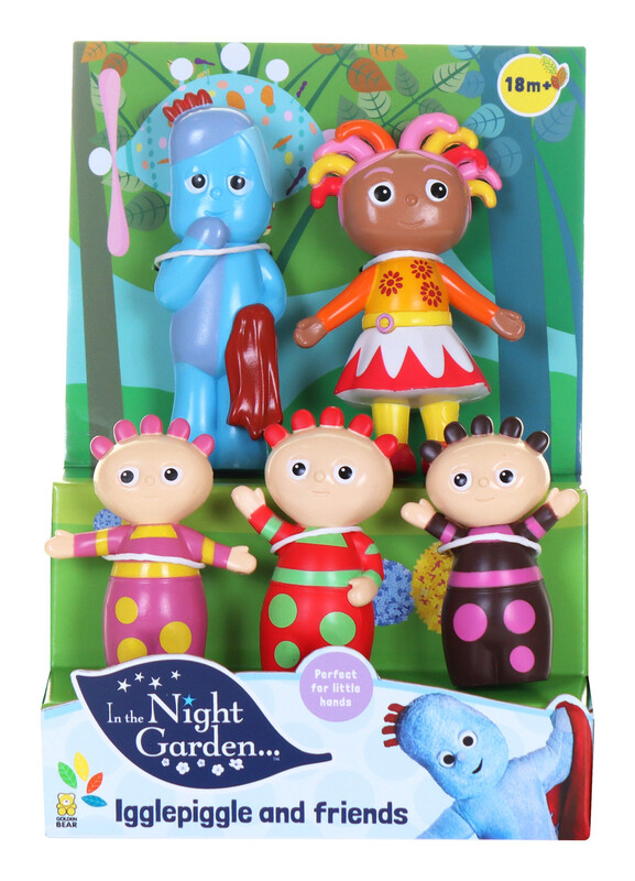 In the Night Garden Igglepiggle and Friends 5 Figure Pack, Official Pre-School Toy for Babies and Toddlers