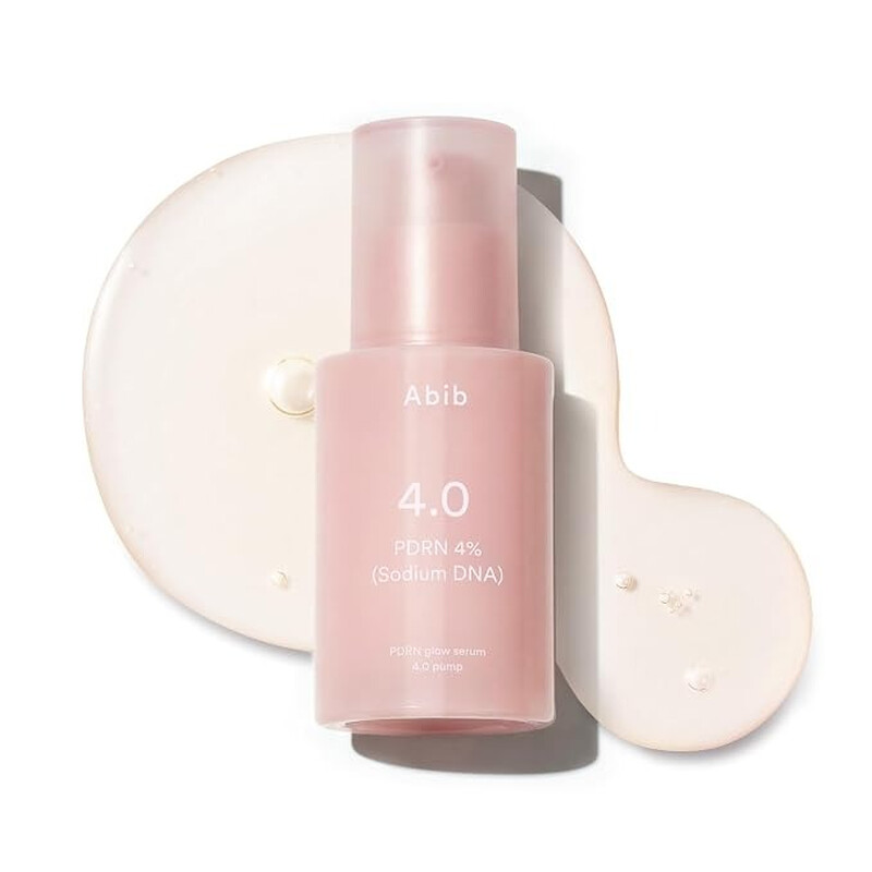 ABIB Sérum éclat PDRN 4.0 pompe 1,01 fl oz, 4% ADN de saumon PDRN, Soin de renouvellement et revitalisation de la peau, Élasticité, Densité de la peau, Avec peptides, acide hyaluronique et collagène hydrolysé, Soins de la peau coréens