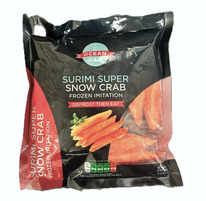OCEAN DELUXE Imitation Surimi Super Snow Crab 240g net