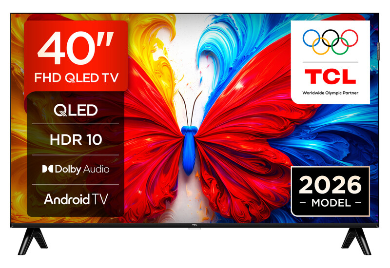 40S5L LED TV 100 cm / 40 Zoll Diagonale QLED Full HD Bildschirmtechnologie, Android TV, Smart TV Internetverbindung, 60 Hz Bildwiederholfrequenz